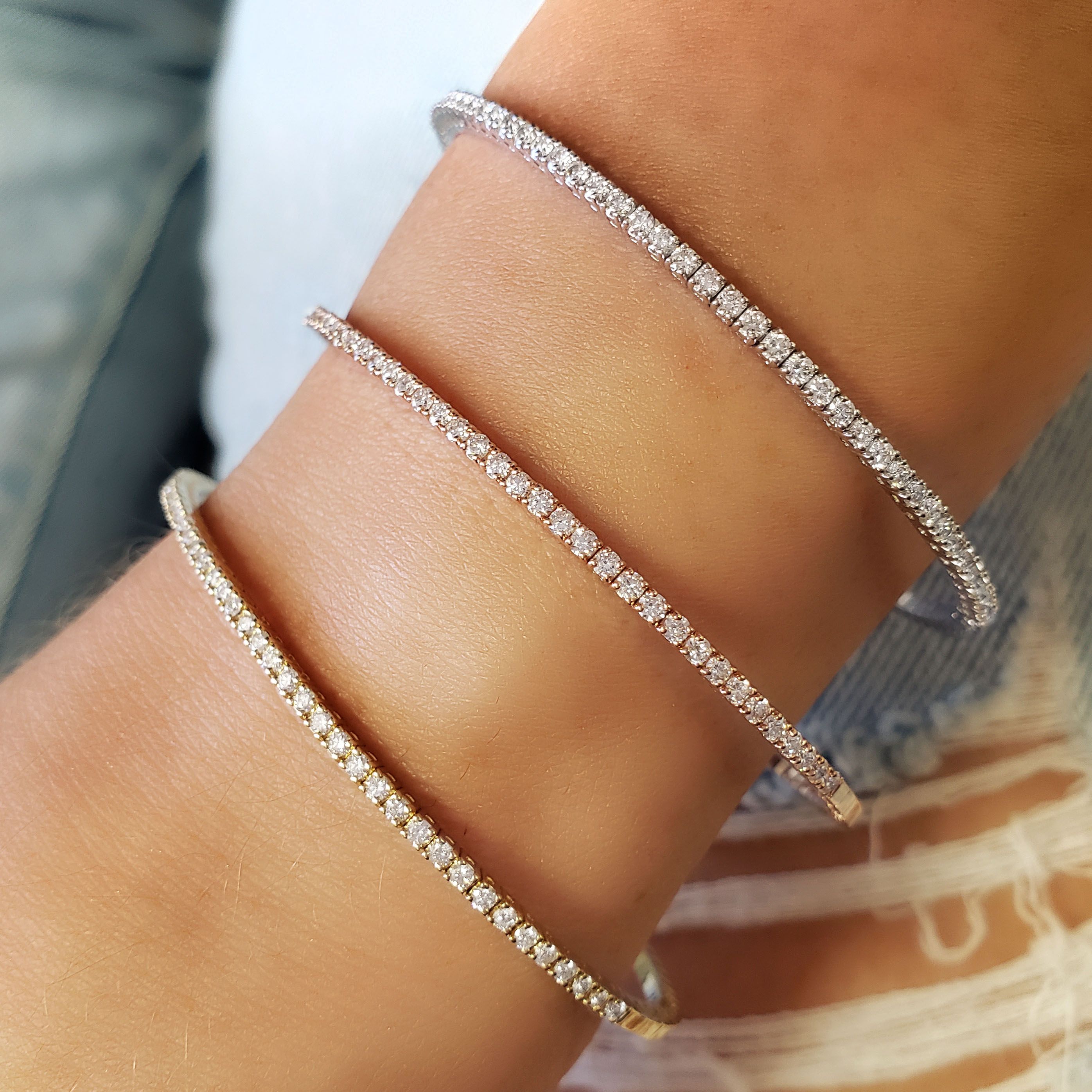 Diamond Om Bracelet – Bespoke Fine Jewelry Ltd